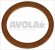 copper flat gasket o 17x13 1x1 mm