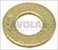 brass washer 6x3x0 5 mm