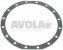 faema boiler gasket 243x205x3 mm