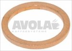 COPPER FLAT GASKET ø 18x14x1,5 mm