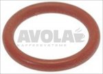 O-RING 0114 RED SILICONE