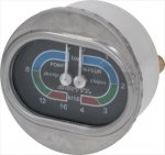 BOILER-PUMP PRESSURE GAUGE