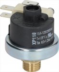 PRESSURE SWITCH XP110 125 0.5-1.2 BAR 1/4″