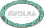 ASBESTOS FREE FLAT GASKET ø 54x42x2 mm