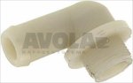 HOSE-END ELBOW FOR FIXED RINSE ARM ASSY