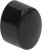 black elliptical push button