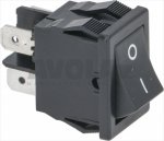 BLACK BIPOLAR SWITCH 10A 250V