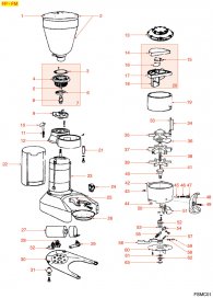 FSMC01 	DOSIERMAHLWERK FP-FM Explosionszeichnung