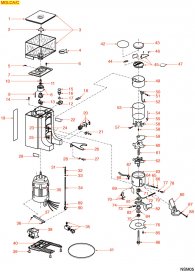 NSM05 	DOSIERMAHLWERK MDLCAC Explosionszeichnung