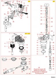 RANCILIO GRUPPE Z11-S10 Explosionszeichnung