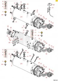 RANCILIO BOILER Z11 Explosionszeichnung