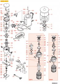 SMM0601 	DOSIERMAHLWERK SMMK-SMFK Explosionszeichnung