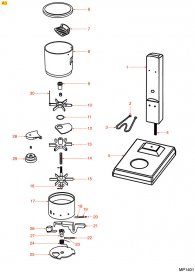 MACAP M7K Coffee Grinder