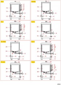 CAMPEONA - DISPENSER TL5-TL6-TL7-TL10-TL14-TL29 Explosionszeichnung