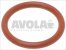 orm gasket 0015 20 red silicone