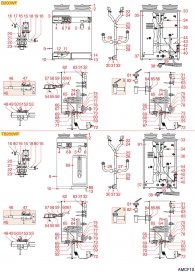 ANIMO - FILTERKAFFEE B200WF-TB200WF Explosionszeichnung