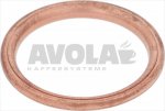 copper gasket ø 40x32x3 ECM Mechanika III Technika III Bezzera