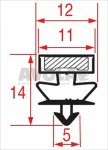 TÜRDICHTUNG RONDA 585x425 mm