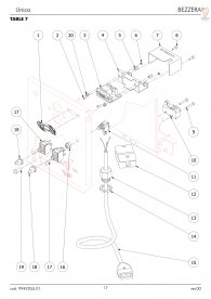 Bezzera Unica Elektronik Explosionszeichnung