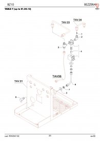 Bezzera BZ10 Magnetventil bis 01.04.2013 Explosionszeichnung