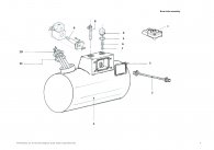 R9 Heizung Brühgruppe Explosionszeichnung