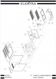 Elektra Sixties 1GR Gehäuse Explosionszeichnung