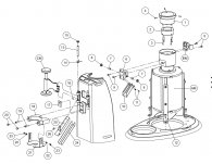 ELEKTRA NINO Mechanische Bauteile Modell bis 2014-2017 Explosionszeichnung