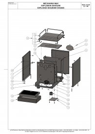 ECM Mechanika Max Gehäuse Explosionszeichnung