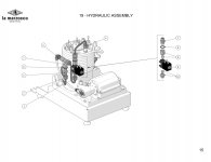 Linea Micra Hydraulische Anlage Explosionszeichnung