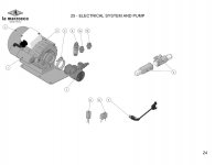 25 - ELECTRICAL SYSTEM AND PUMP MODBAR AV Explosionszeichnung