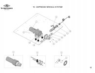 16 - ESPRESSO MODULE SYSTEM Explosionszeichnung