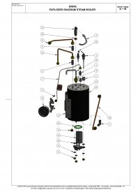 Profitec Drive Dampf Boiler Explosionszeichnung