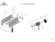 27 - FITTING AND VALVES Explosionszeichnung