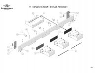 41 - SCALES VERSION - SCALES ASSEMBLY Explosionszeichnung