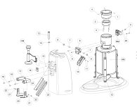 ELEKTRA NINO Mechanische Bauteile Modell ab 2018 Explosionszeichnung